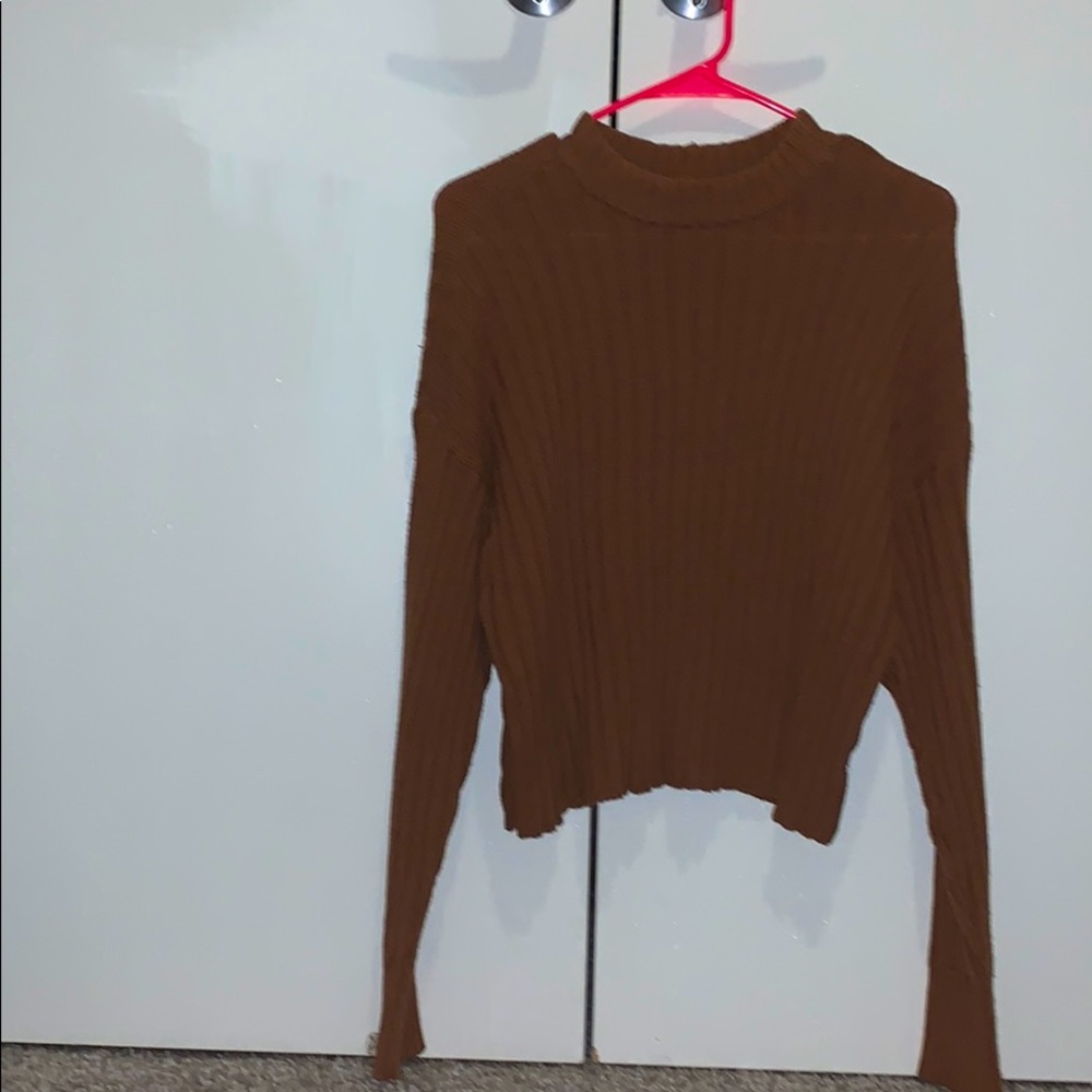 Brown sweater